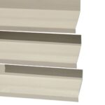 Quiebra Vista PVC 80mm Tira 6m UV Beige