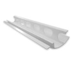 quiebra-vista-pvc-curvo-blanco