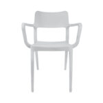 silla-minimal-con-apoya-brazos-gris