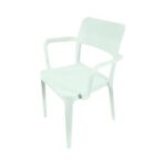 Silla Minimal con Apoya Brazos Menta