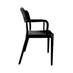 silla-minimal-con-apoya-brazos-negra