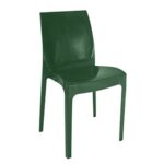 Silla plástica Neo verde oscuro