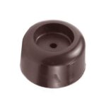 Tope Puerta Basico 30 Mm Cafe Caja 60Un