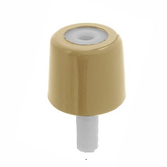Tope puerta conico beige