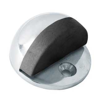 Tope Puerta Medialuna Cromado Bolsa 25Un