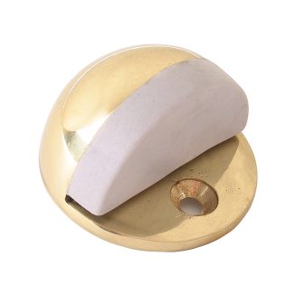 Tope Puerta Medialuna Dorado Bolsa 25Un