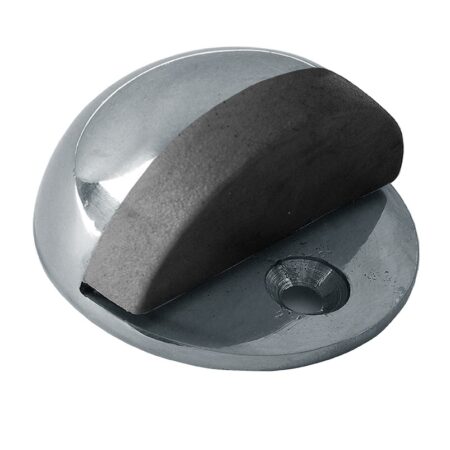 Tope Puerta Medialuna Niquelado Bolsa 25Un