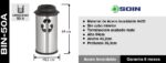 basurero-acero-inoxidable-50lts-soin-BIN-50A