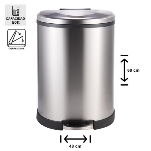 basurero-acero-inoxidable-con-pedal-50l-soin-BIN-50-2