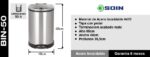 basurero-acero-inoxidable-con-pedal-50l-soin-BIN-50