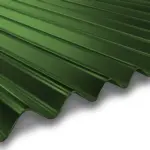 Plancha Acanalada Onda 3/4″ 0,35mm - 851x2000 Verde Tierra Prepintada