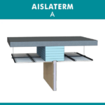 Aislaterm Tipo A 115mm - 1,20 x 0,6 Pack 4 Láminas (2,88mt²)