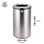 basurero-acero-inoxidable-con-cubo-40-lts