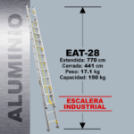 escalera-telescopica-aluminio-28p-150kg-magna-eat28