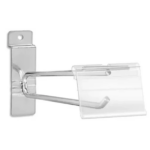 Gancho Doble para Panel Ranurado 15cm