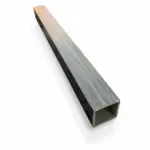 Perfil Cuadrado PVC 5cm x 5cm Carbón