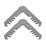 Escuadra Termopanel 11,5mm Gris 100 un