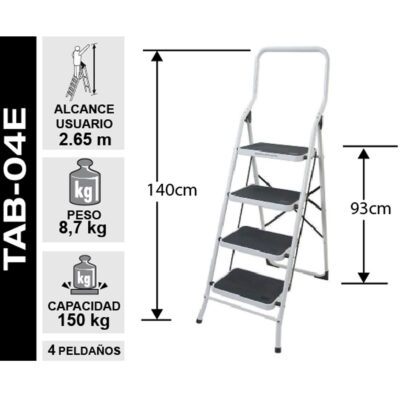 escalera-plegable-4-peldaños-con-asa