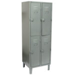 LOCKER 2 CUERPOS 2 CASILLEROS
