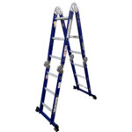 ESCALERA MULTIPROPÓSITO DE ACERO 12 PELDAÑOS