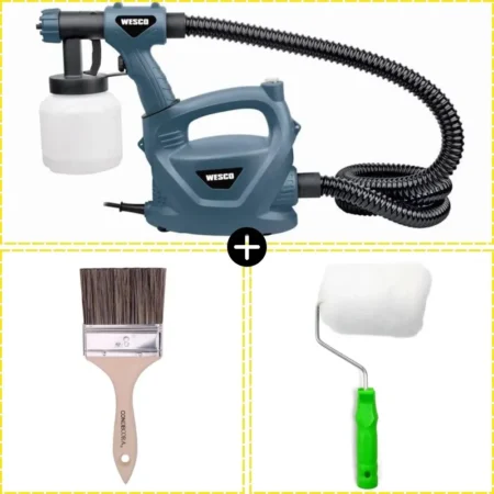 Kit de Pintura Profesional con Pulverizador WS5582 de 500W y Accesorios