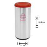 basurero-conico-rojo-40l