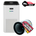 PURIFICADOR DE AIRE CON FILTRO HEPA Y REPUESTO GRATIS