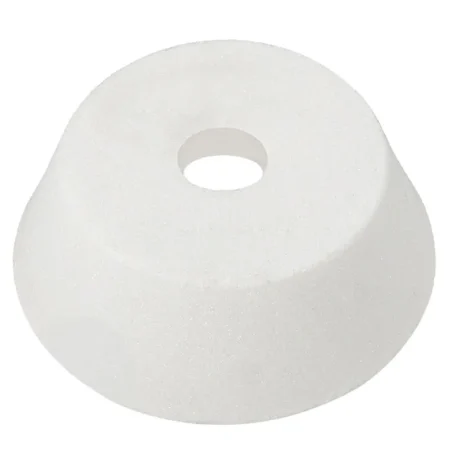 Piedra Copa Recta – Oxido de Aluminio Blanco – Grano 46 – 6×2”